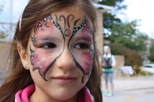 Butterfly Party face painting