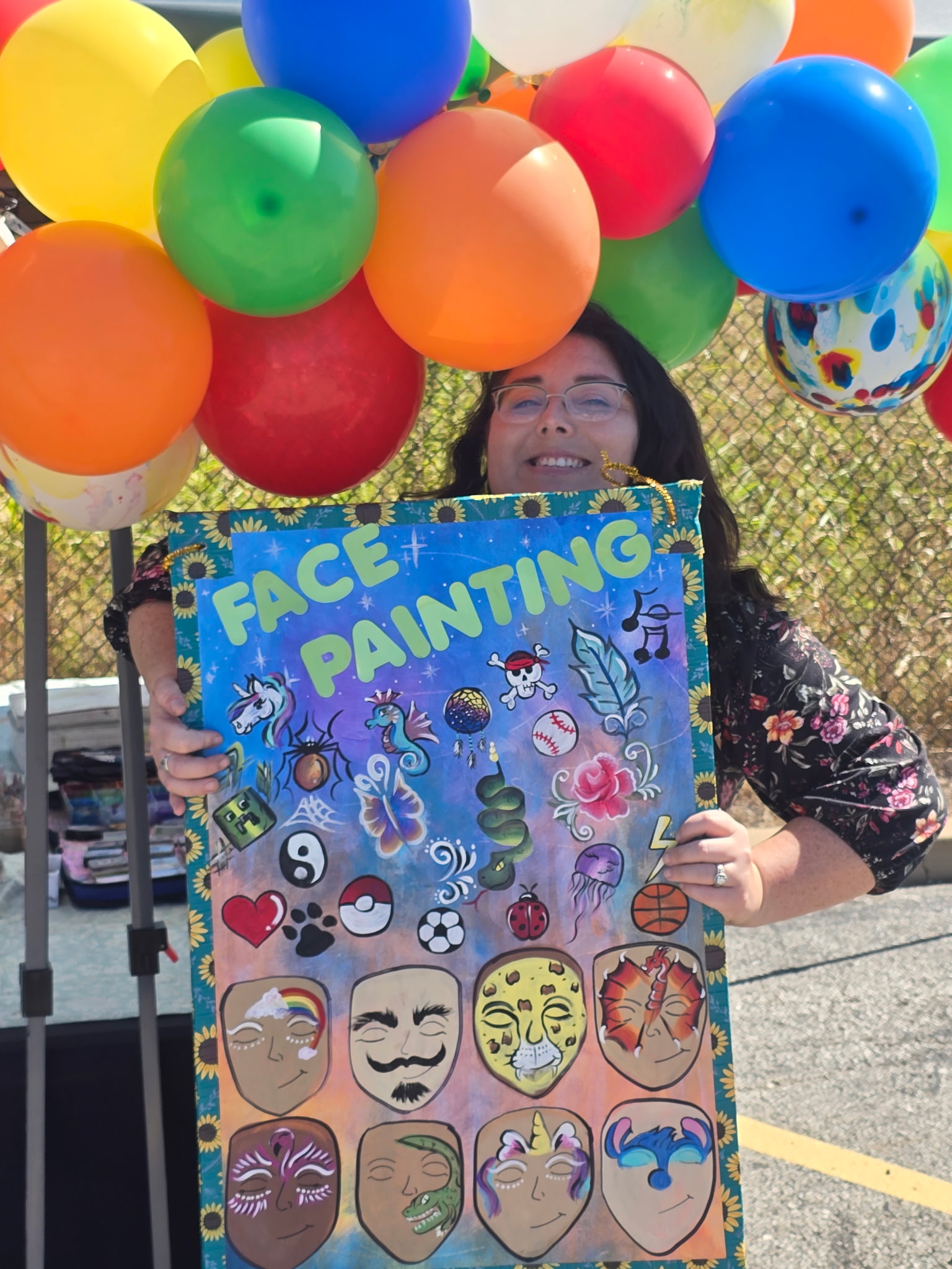 Birthday Party face painting