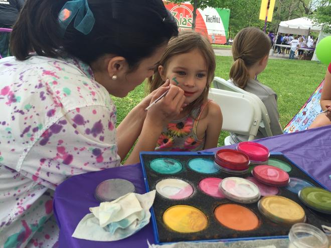 Company Party face painting